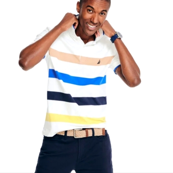 Nautica Other - (3/$30) Nautica Multi-Colored Stripe Polo Shirt